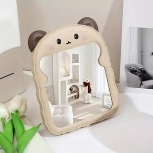 Kawaii Cartoon Desktop Mirror With Stand